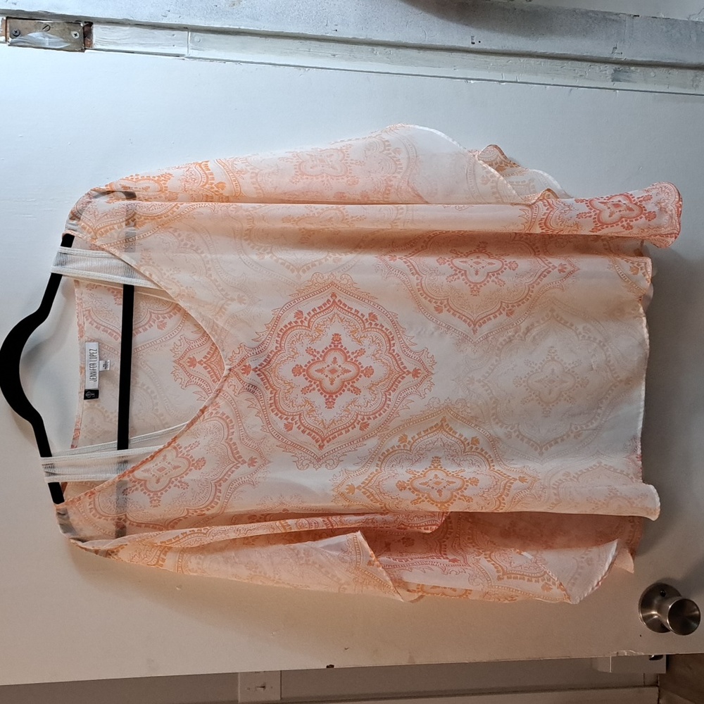 Jennifer Lopez 2 piece blouse and tank top size 1X